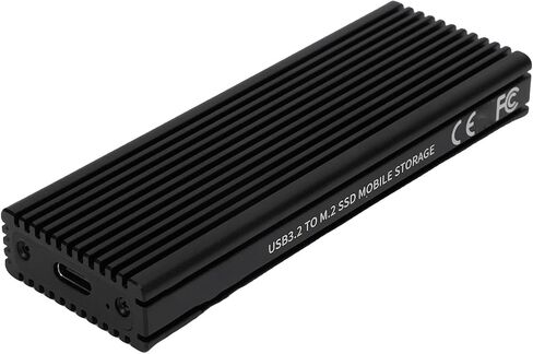 M.2 NVME 2230 SSD Upnosure USB C Adapter ، Pocket USB C 3.1 Gen2 إلى NVME Adapter 2242 2260 2280 مع بروتوكول تسريع UASP يدعم وظيفة OTG للكمبيوتر الشخصي in Saudi Arabia
