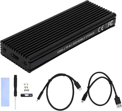 M.2 NVME 2230 SSD Upnosure USB C Adapter ، Pocket USB C 3.1 Gen2 إلى NVME Adapter 2242 2260 2280 مع بروتوكول تسريع UASP يدعم وظيفة OTG للكمبيوتر الشخصي in Saudi Arabia