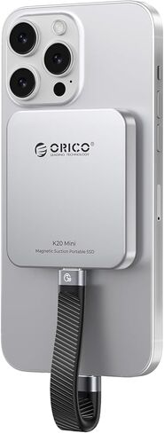 ORICO 2TB Magnetic External SSD Up to 2000MB/s, Portable Solid State Drive + Portable Protection Case for External SSD Hard Drive K20mini in Saudi Arabia