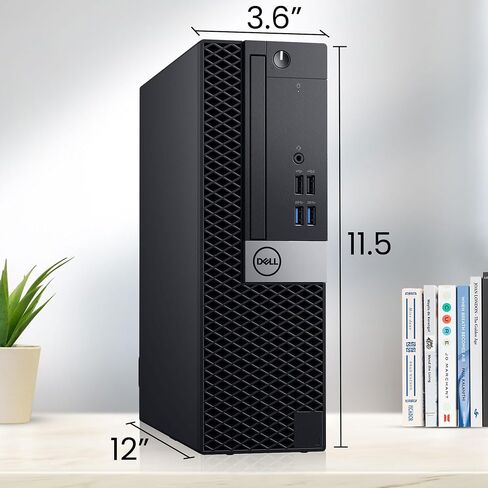 Dell OptiPlex Small Form Desktop Computer PC, Intel Core i5-6500 Processor, 16GB DDR4 Ram, 1TB PCIe NVMe SSD, HDMI & DisplayPort, Built-in WiFi, Wireless Keyboard & Mouse, Windows 11 Pro (Renewed) in Saudi Arabia