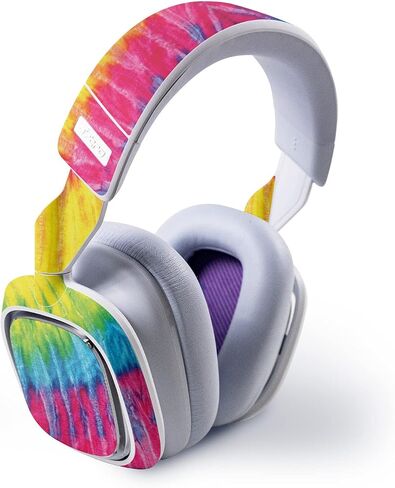 Mayyskins Skin متوافق مع Astro A30 Wireless Geaming Headset - Tie Dye 2 | غلاف الالتفاف الواقي ، الدائم ، والفريد من نوعه | من السهل تطبيق الأنماط وإزالتها وتغييرها | صنع في الولايات المتحدة in Saudi Arabia