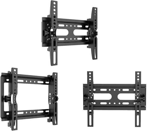 Wall Mounted TV Bracket Flexible Adjustable TV Monitor Bracket Installation Articulating Arm Adjustable Wall Mounted TV Bracket Bedroom(B-Inside 25mm-4-way 10A) in Saudi Arabia
