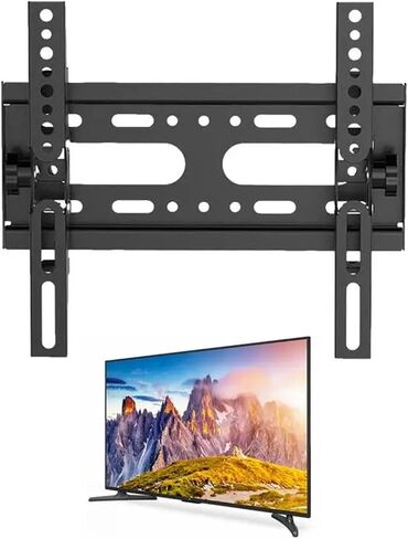 Wall Mounted TV Bracket Flexible Adjustable TV Monitor Bracket Installation Articulating Arm Adjustable Wall Mounted TV Bracket Bedroom(B-Inside 25mm-4-way 10A) in Saudi Arabia