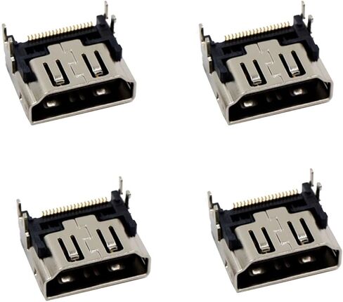 4 Pcs Replacement HDMI Port for PlayStation 5 Display Socket Interface in Saudi Arabia