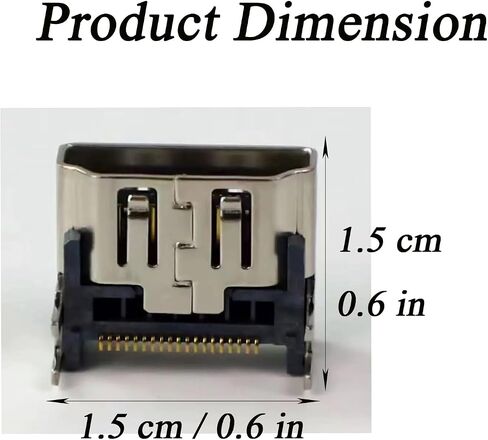 4 Pcs Replacement HDMI Port for PlayStation 5 Display Socket Interface in Saudi Arabia