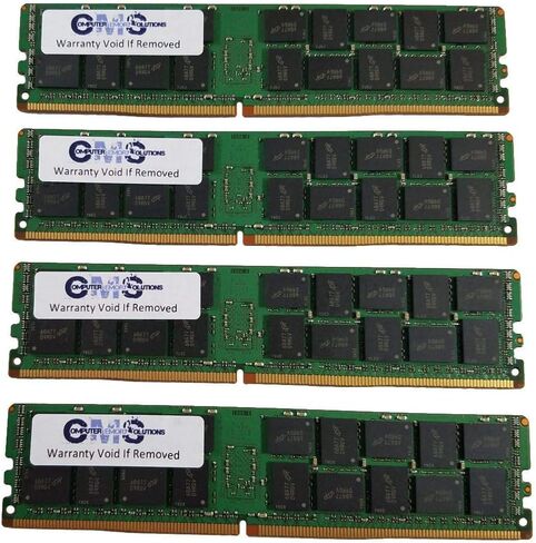CMS 128GB (4x32GB) DDR4 21300 2666MHz ECC مسجلة DIMM ذاكرة RAM متوافقة مع HP/Compaq Proliant DL360 Gen10 (G10) ، Proliant DL380 Gen10 (G10) ، ProLiant ML350 Gen10 (G10) ECC - D64 in Kuwait