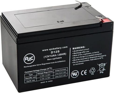 بطارية AJC متوافقة مع B & B EB12-12 12V 12AH UPS بطارية in Saudi Arabia