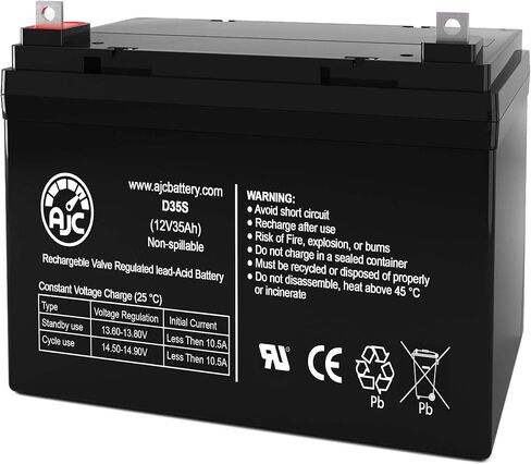 AJC Battery Compatible with Powerware 153302039-001 12V 35Ah UPS Battery in Saudi Arabia