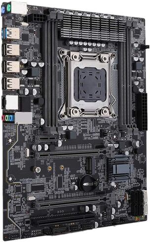 Desktop PC Motherboard, CPU Motherboard Set USB 3.0 Computer Parts, 2011 Pin Motherboard for M.2 E5-2680v2 I7 and Other Sixcore Eightcore Tencore CPU in Saudi Arabia