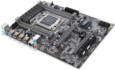 Desktop PC Motherboard, CPU Motherboard Set USB 3.0 Computer Parts, 2011 Pin Motherboard for M.2 E5-2680v2 I7 and Other Sixcore Eightcore Tencore CPU in Saudi Arabia