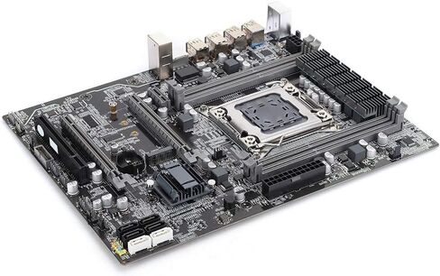 Desktop PC Motherboard, CPU Motherboard Set USB 3.0 Computer Parts, 2011 Pin Motherboard for M.2 E5-2680v2 I7 and Other Sixcore Eightcore Tencore CPU in Saudi Arabia