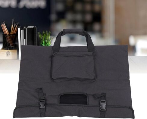 ASIXXSIX Travel Carrying Bag Writer Wudrovel For 27 "شاشات وملحقات شاشة LCD ، و 600 D Axford Fabric Monitor Case مع بطانة مبطنة وجيوب متعددة in Kuwait