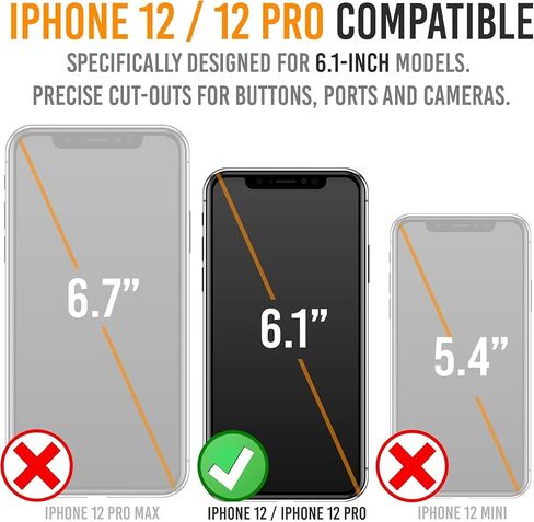 حافظة بطارية Alpatronix لهاتف iPhone 12 Pro Max (6.7 بوصة)، غطاء شاحن ممتد ونحيف محمول متوافق مع الشحن اللاسلكي، مدخل Lightning، CarPlay - BX12Pro Max - أسود غير لامع in Kuwait