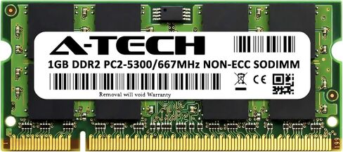 ذاكرة 1 جيجابايت من Apple MacBook و MacBook Pro PC2-5300 667MHz RAM A1181 A1150 A1151 A1212 A1211 MA611LL/A MA610LL MA609LL MA092LL/A MA601LL in Saudi Arabia