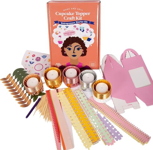 Kids Crafts Business in A Box for Girls: Perfect Outdoor Lemonade Stand Alternative & Cute Birthday Gift for Girls Ages 8-13 in Saudi Arabia