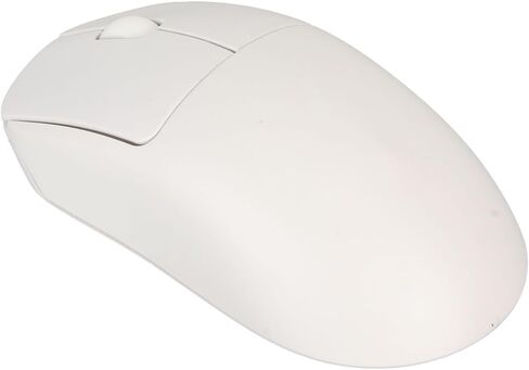 Zunate Gaming Mouse 1200DPI ، SENSE Mechanical Click ، ​​قبضة مريحة ، عجلة التمرير ، مزود طاقة البطارية ، مناسب للكمبيوتر المحمول ، كمبيوتر سطح المكتب (أبيض) in Kuwait