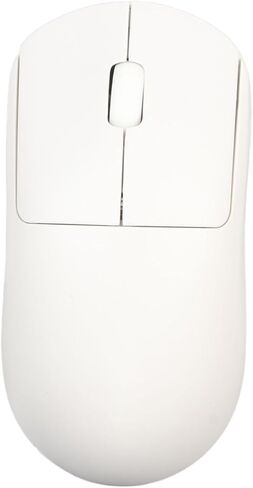 Zunate Gaming Mouse 1200DPI ، SENSE Mechanical Click ، ​​قبضة مريحة ، عجلة التمرير ، مزود طاقة البطارية ، مناسب للكمبيوتر المحمول ، كمبيوتر سطح المكتب (أبيض) in Kuwait