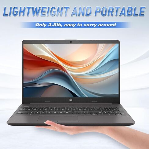 HP 15.6 "FHD Workbook Business Laptop • 64GB RAM • 2TB SSD • AMD Performance CPU • Windows 11 PRO + COPILOT AI • Wi-Fi 6 & RJ-45 • بطارية طوال اليوم-تم تصميمها للعمل والإنتاجية (متجددة) in Kuwait