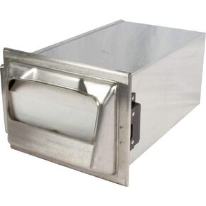 San Jamar H2000SS12 in-Cntr NPKN, Mini 12In - Ss, Plastic; Stainless Steel