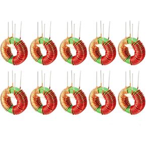 uxcell 10Pcs Vertical Toroid Magnetic Inductor Monolayer Wire Wind Wound 10mH 3A Inductance Coil in Saudi Arabia