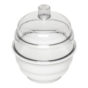 SP Bel-Art "Space Saver" Polycarbonate/Polypropylene Desiccator; 0.09 cu. ft. (F42030-0000)