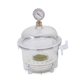 SP Bel-Art Lab Companion Clear Polycarbonate Round Style Vacuum Desiccator; 20 Liter (F42400-2221)