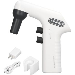 Electric Pipette Controller, Digital Automatic Pipettor 6 Adjustable Speed EP-PRO Pipettor Aid Pump 0.1-100ml, Motorized Pipette Filler for Biology Chemical, 100‑240V(US Plug)