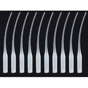 Glue Tips, 10pcs Plastic Glue Micro-Tips Glue Extender Precision CA Glue Applicator for Arts Crafts Hobby Projects Guitar Fret Slot, White
