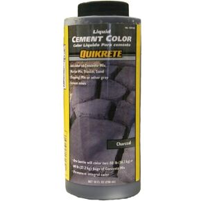 Quikrete Quikrete-1317-00 1317-00 Liquid Cement Color, 10oz, Charcoal