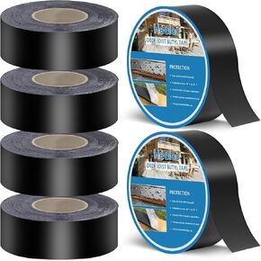 Deck Joist Tape 2''×50',4 Pack Weather-Resistant Joist Tape for Decking,Waterproof Seal Antiseptic Butyl Decking Tape,Self-Adhesive Flashing JoistsTape for Wood Decks Beams Roof in Saudi Arabia