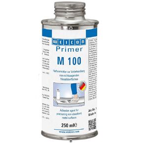 WEICON Primer M 100 | Transparent | 250 ml | Pre-Treatment of Non-Absorbent Materials