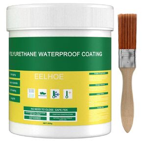 300g Transparent Waterproof Insulating Sealant, Strong Adhesive Seal Waterproof Coating, Invisible Waterproof Agent for Wall Mending Toilet Anti-Leak Coating.