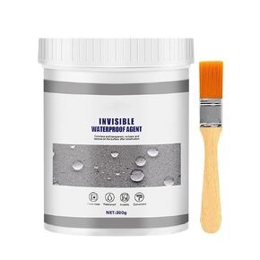 Invisible Waterproof Agent, Waterproof Insulating Sealant, Super Strong Bonding Sealant Invisible Waterproof Anti-Leakage Agent Used for Cracks and leaks, Transparent Waterproof Coating 10.5Fl