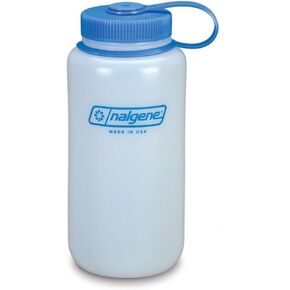 Nalgene 32 oz Reusable Water Bottle, HDPE, in Wide Mouth