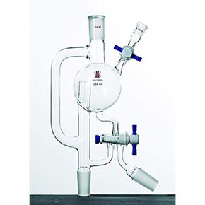 S254250 Synthware Solvent Distilling Head, 250 ml, Joint 24/40, Sampling Port 14/20