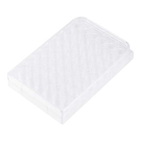 Culture Plate with Lid, Polystyrene 48 Well Tissue Culture Plate Sterile Clear Flat Bottom Individual Pack
