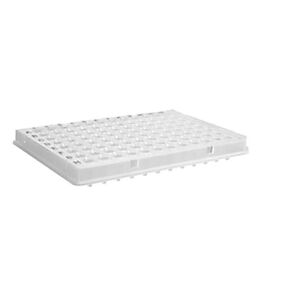 Corning 1139F75PK, PCR-96-FS-C 96-Well Full Skirt PCR Microplate, Clear, Pack of 10