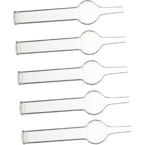 5 قطع من معدات التجربة، أنابيب تجفيف زجاجية لتعليم أنبوب تجفيف زجاج البورسليكات، أنبوب تجفيف هواء الكيمياء، أنابيب تجفيف زجاجية أحادية الكرة، أنبوب تجفيف زجاجي in Kuwait