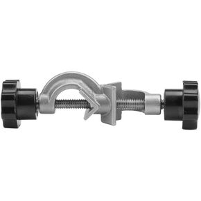 Oumefar Lab Stand Clamp Holder, Stainless Steel Right Angle Lab Stand Clamp Holder with Boss Head Rods, Silver Adjustable Grip Support Right Angle Clip for Laboratory