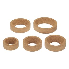 uxcell Lab Flask Support Cork Stand 100/110/120/140/160mm Diameter Round Bottom Holder for Flasks 5Pcs
