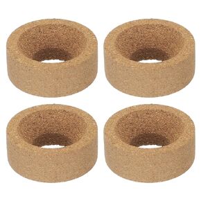 uxcell Lab Flask Support Cork Stand 100mm Diameter Round Bottom Holder for 150ml-1000ml Flasks 4Pcs