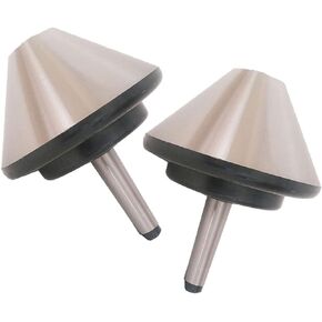 MT2 BULL NOSE LIVE CENTER MORSE TAPER #2 FOR LATH Rotary Center 75 Degree with MT2 Arbor for Lathe Processing Shaft Parts