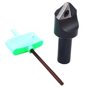 HHIP 2001-0038 1/2-1-3/4 Inch Indexable Countersink & Chamfer Tool, 82 Degree