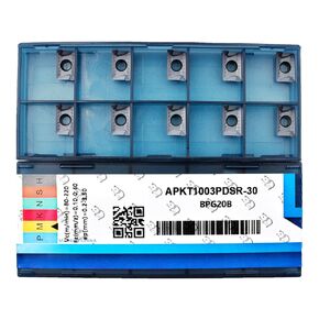 Milling Inserts R390-11T308-PM / Aomx11t308 Carbide Indexable Milling Cutter for Square Shoulder Milling Tools, Pvd Coating, 10 Pcs
