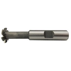 HHIP 2006-0416 High Speed Steel Convex Cutter, 1-1/4" Cutter Diameter, 1/8" Radius, 3/4" Shank Diameter, 3-1/2" OAL