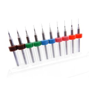 10 Mixed Micro Drill Bits CNC PCB .1mm.15mm.20mm.25mm.30mm Installation, Toy and Jewelry Making, Crafts, CNC Circuit Board Production, Modeling Tools!!
