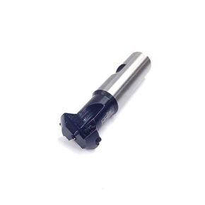 HHIP 2076-0010 45 Degree 3-Insert Indexable Chambering End Mill, 1-1/2" x 1" Shank