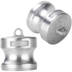 DP150 Camlock Fittings Aluminum Type DP 1.5'' Cam Lock Dust Plug Male Adapter Cam Groove Hose Fittings (AL-DP150)