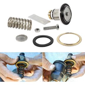 RK114-NR3XL Pressure Reducing Valve Repair Kit Replacement for Models NR3 and NR3XL Pressure Regulator Valves 1-1/4''