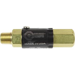 Coilhose Pneumatics 4214-70PS in-Line Pressure Regulator, Pre-Set to 70 PSI, with 1/4" Male/Female MPT